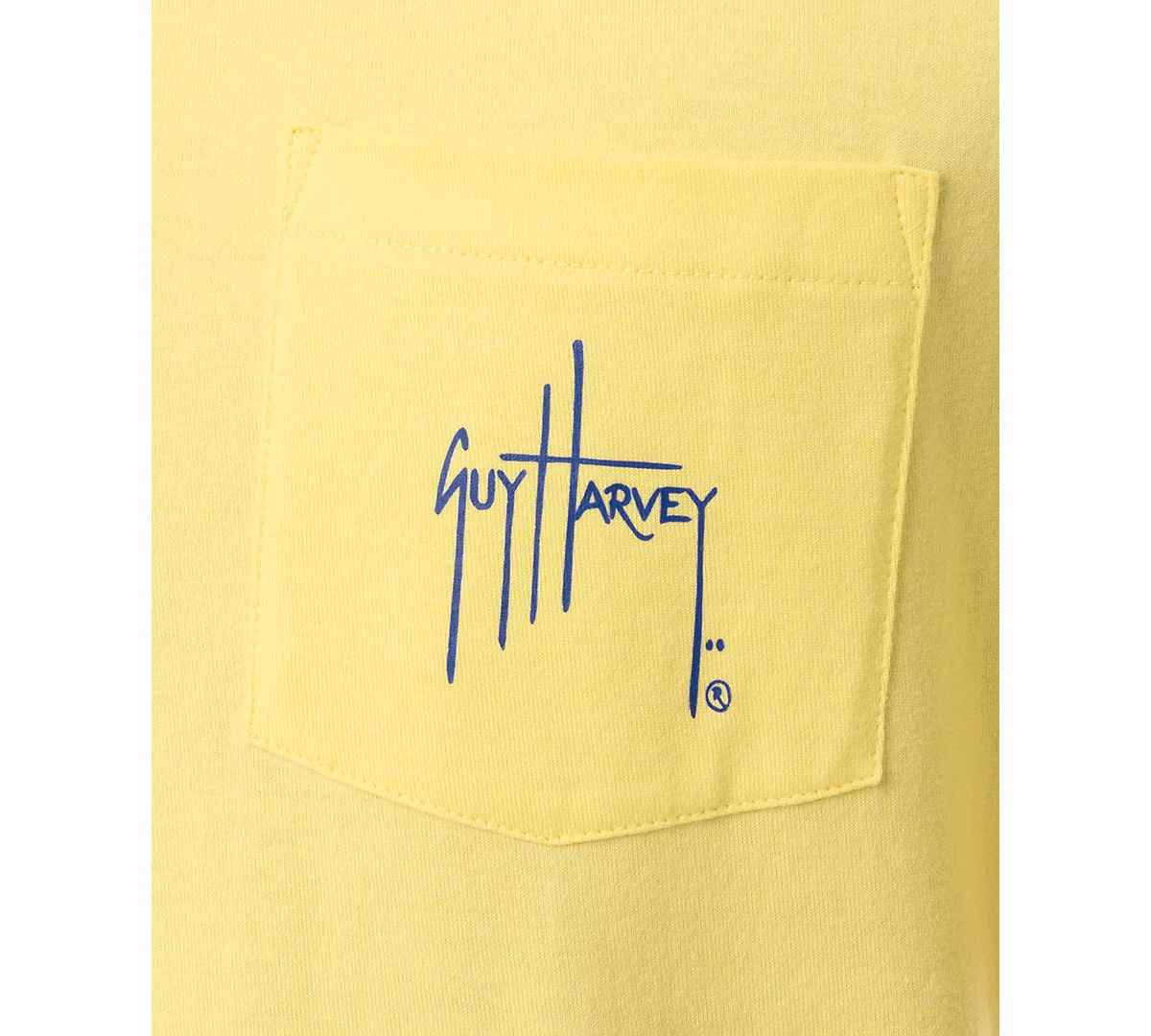 Guy Harvey Men's Short Sleeve Crewneck Graphic Pocket T-Shirt