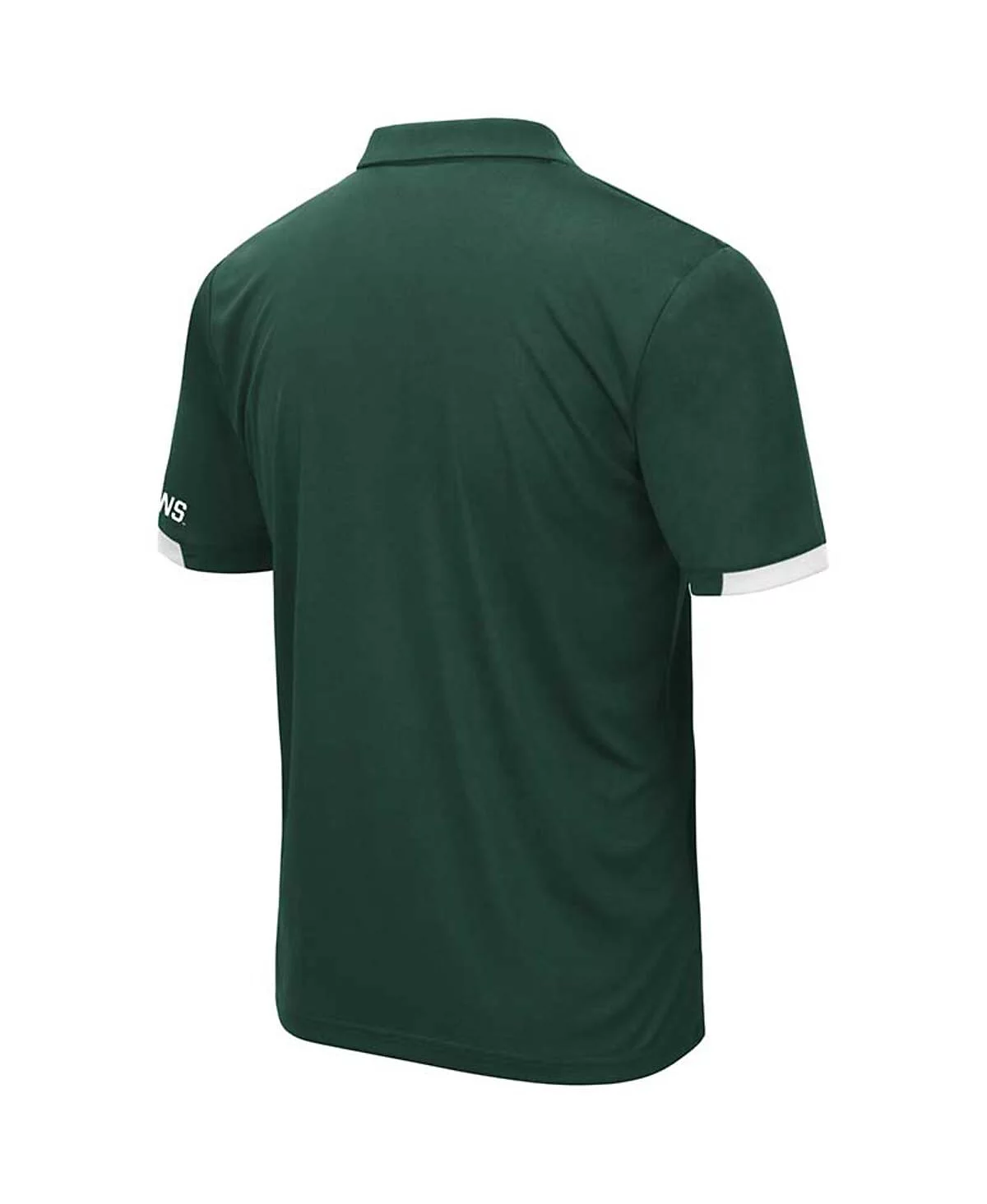 Мужская футболка-поло Colosseum Green Michigan State Spartans Big and Tall Santry Polo