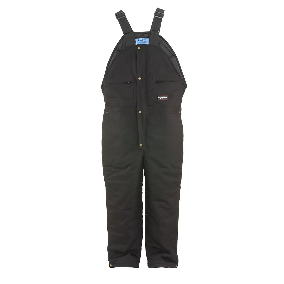 Мужской утепленный комбинезон ComfortGuard с высоким нагрудником RefrigiWear из водостойкой джинсовой ткани