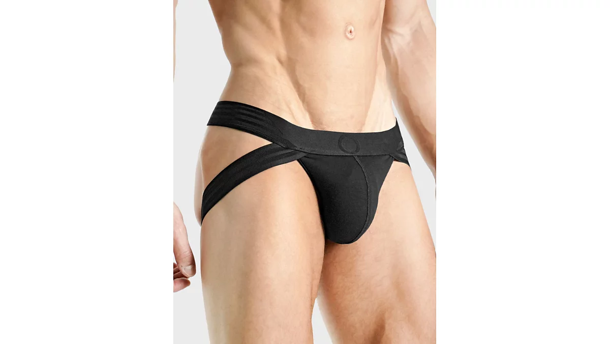 Мужские стринги для подтяжки бедер с круглым вырезом DUAL TECH 6090₽