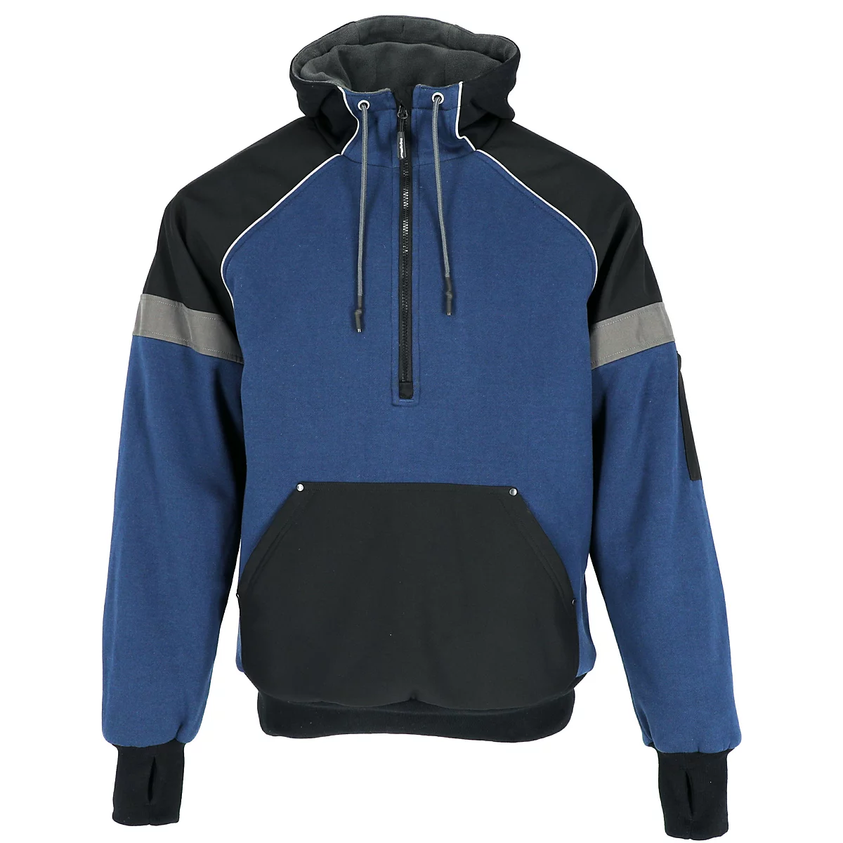 Утепленная толстовка с капюшоном RefrigiWear Big & Tall Frostline - Теплый, прочный пуловер на флисовой подкладке для экстремальных холодов