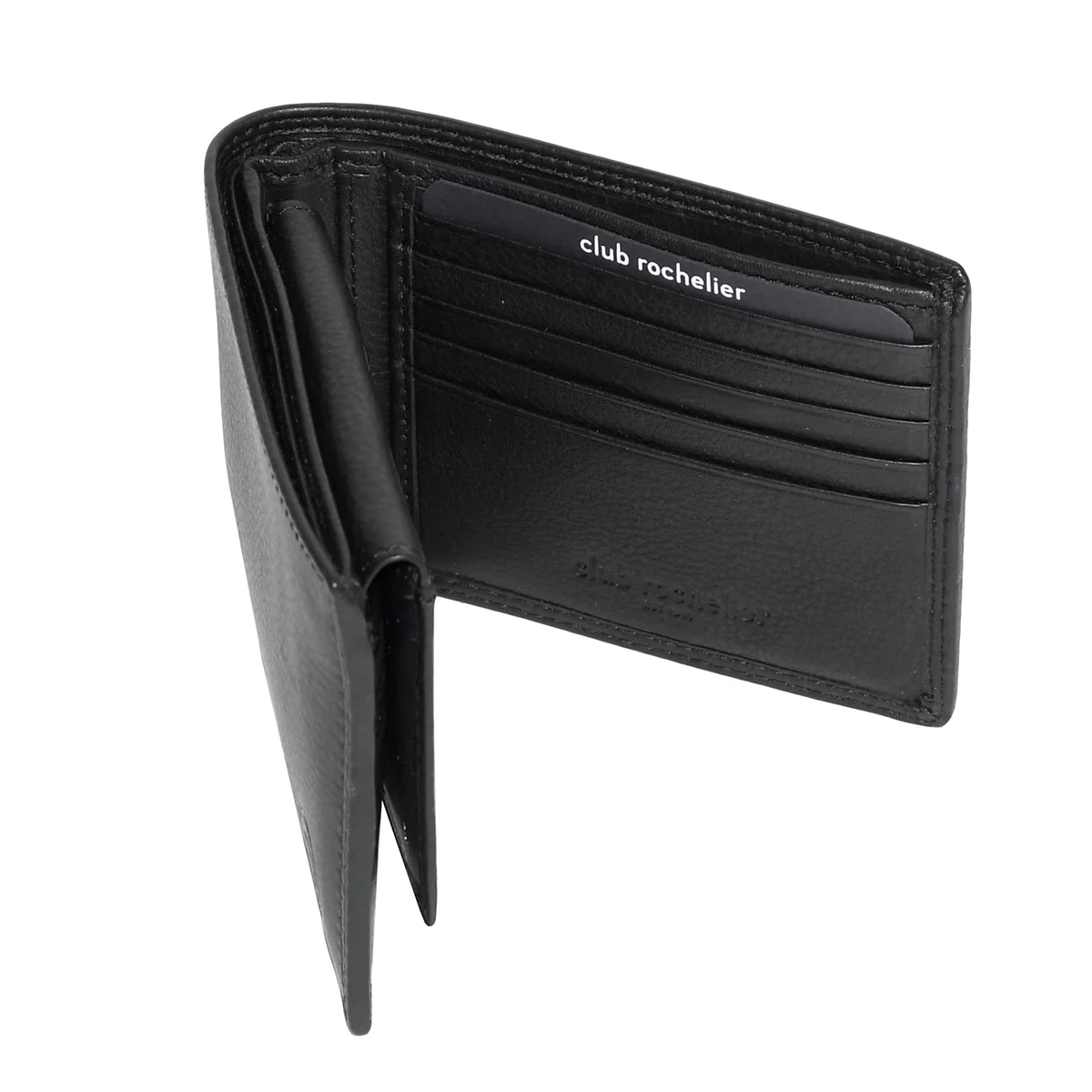 Мужской тонкий складной кошелек со съемным клапаном 8590₽