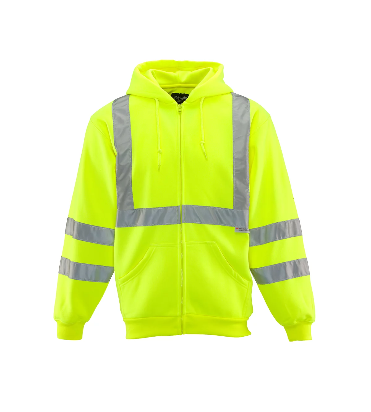 Флисовая толстовка с капюшоном RefrigiWear Big & Tall Hi Vis