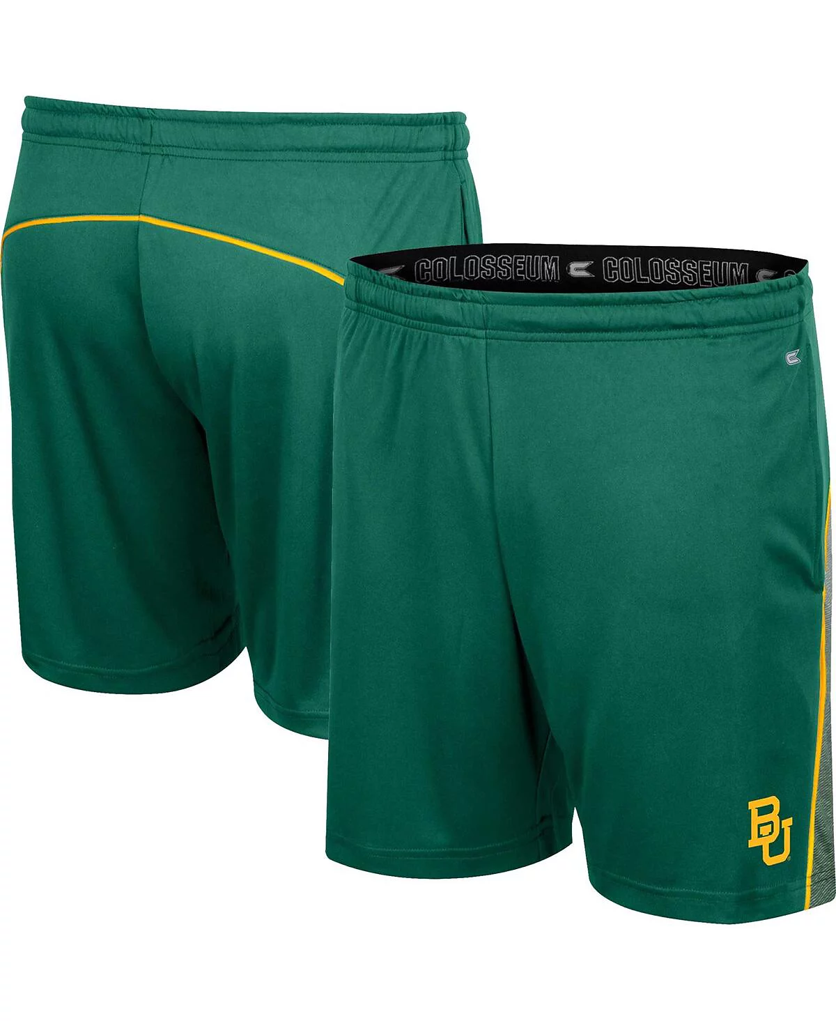 Мужские шорты Colosseum Green Baylor Bears с символикой законов физики
