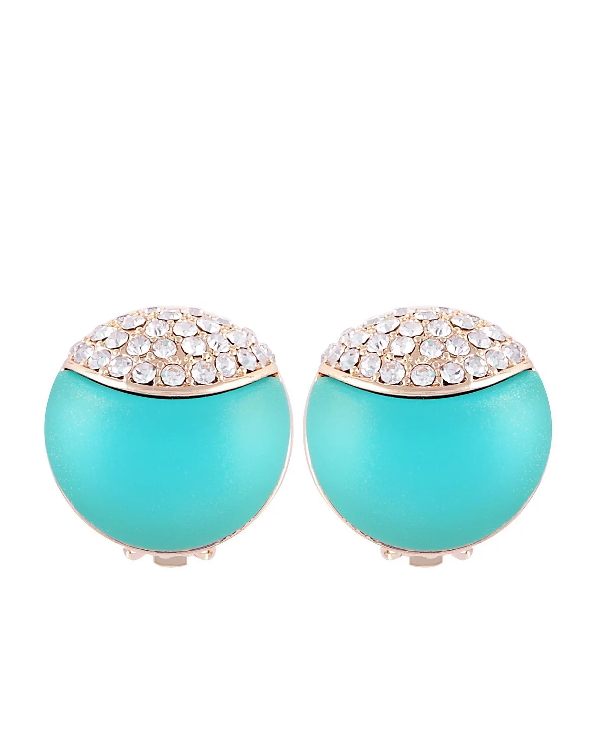 Серьга-клипса с матовой люцитовой пуговицей T Tahari 5690₽