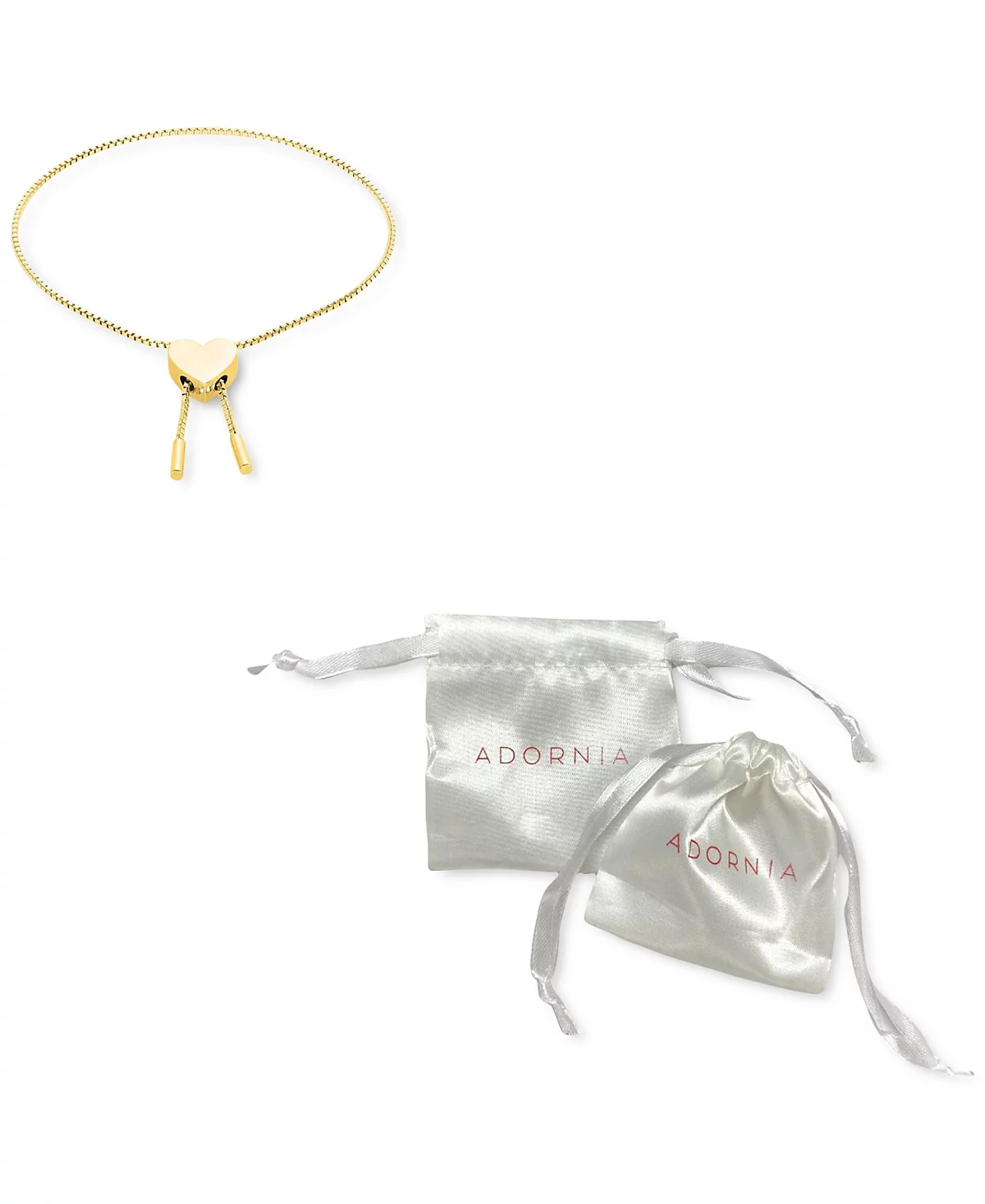 Браслет-боло с сердечком от ADORNIA 3390₽