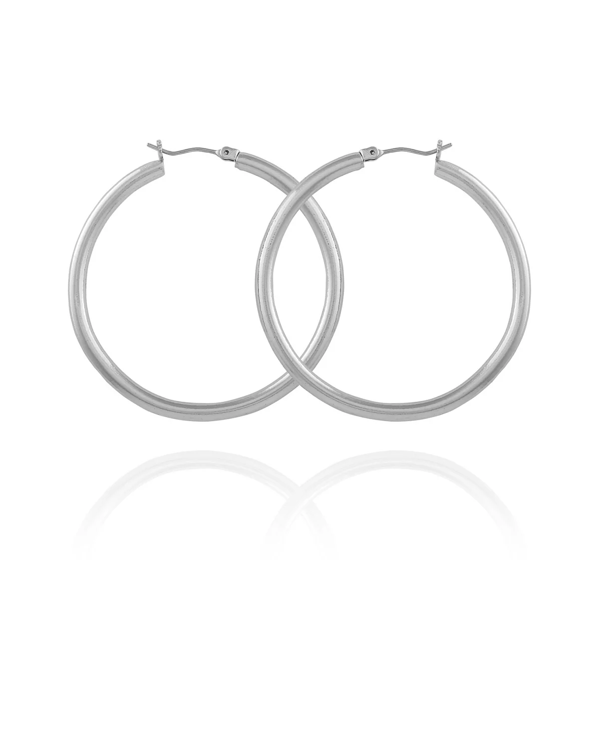 Женская полированная серьга-обруч в форме трубки T Tahari 5290₽