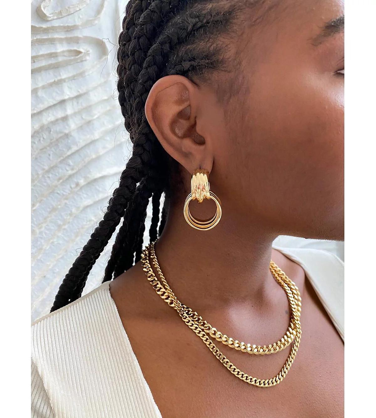 Колье OMA THE LABEL из коллекции Cuban Link Collection