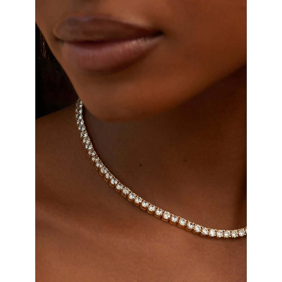 Колье из теннисной коллекции OMA THE LABEL