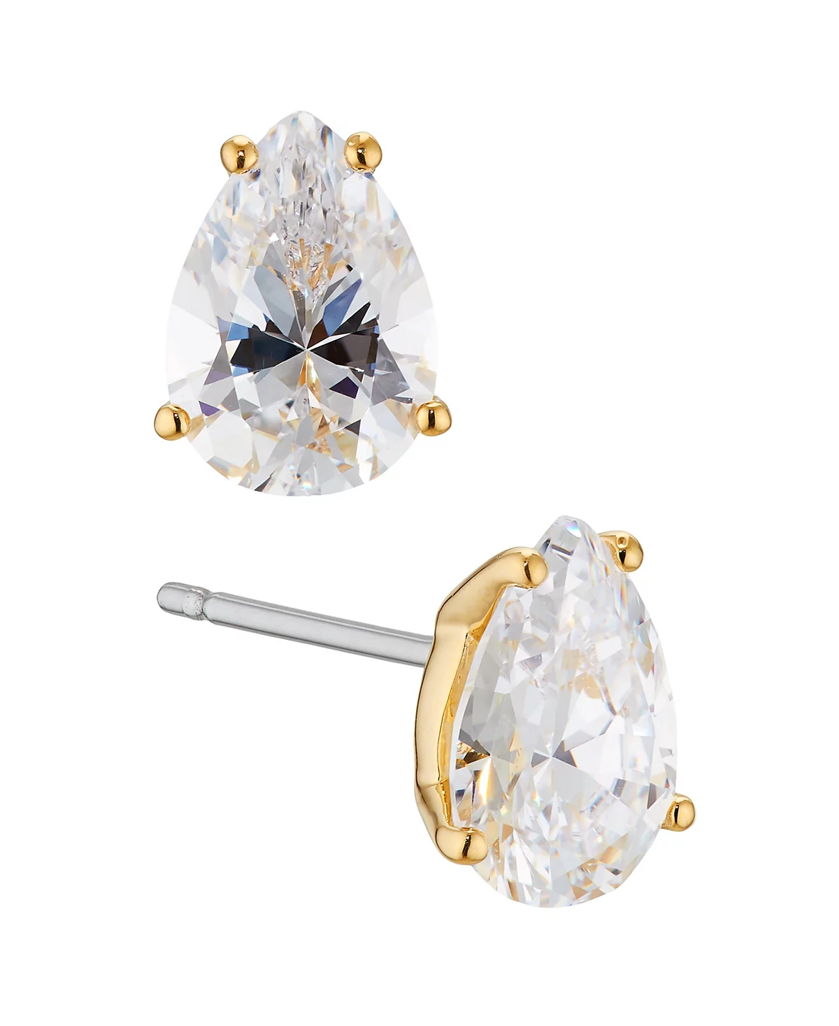 Серьги Eliot Danori с грушевидным фианитом созданные для Macys 6690₽