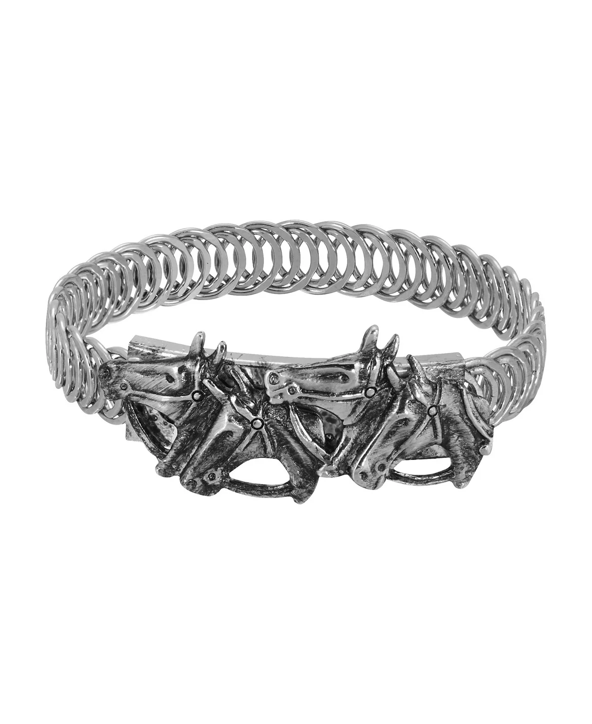 Браслет-спиралька с лошадиными головами 2028 года выпуска