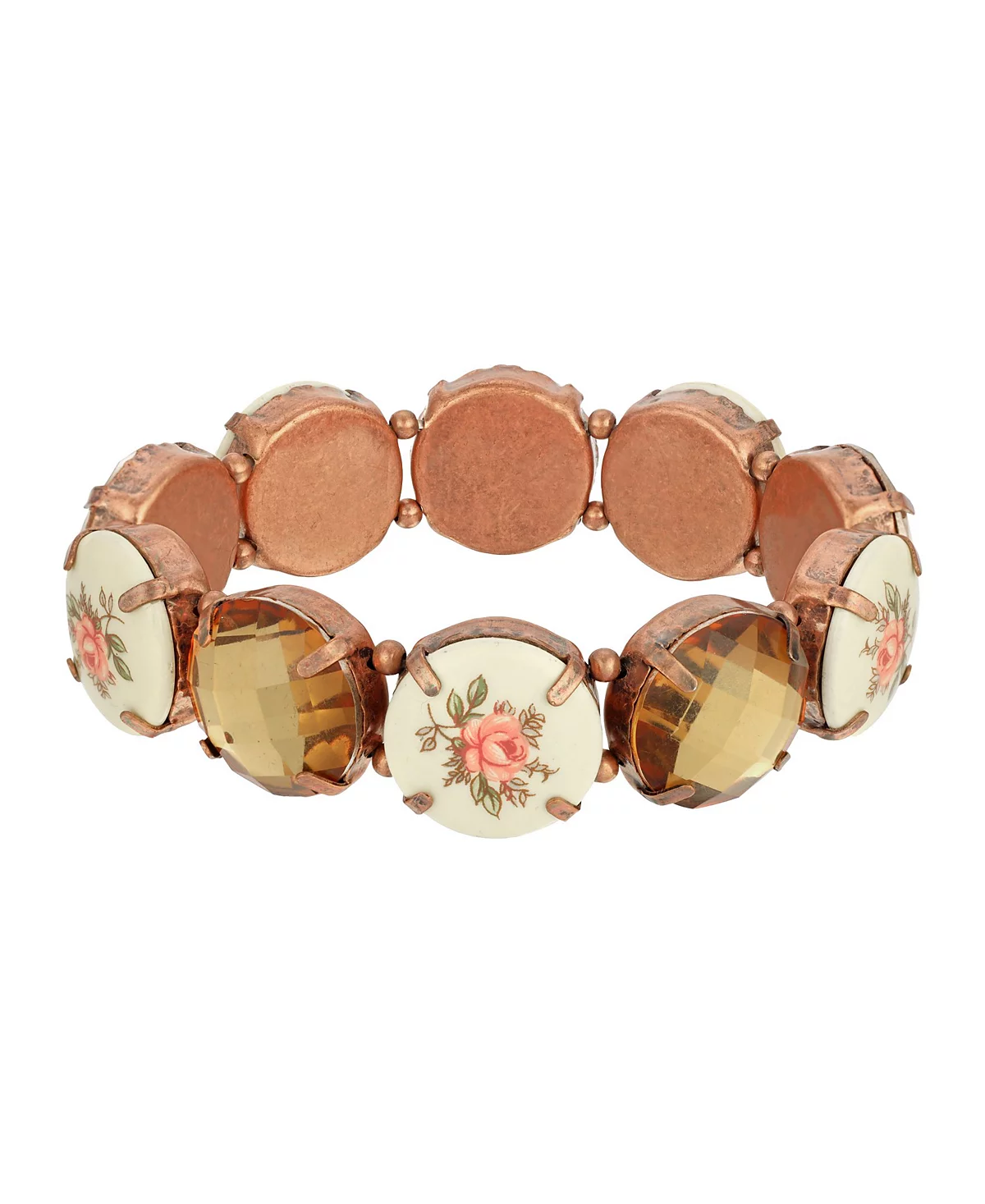 Эластичный браслет с топазом 2028 года выпуска 9090₽