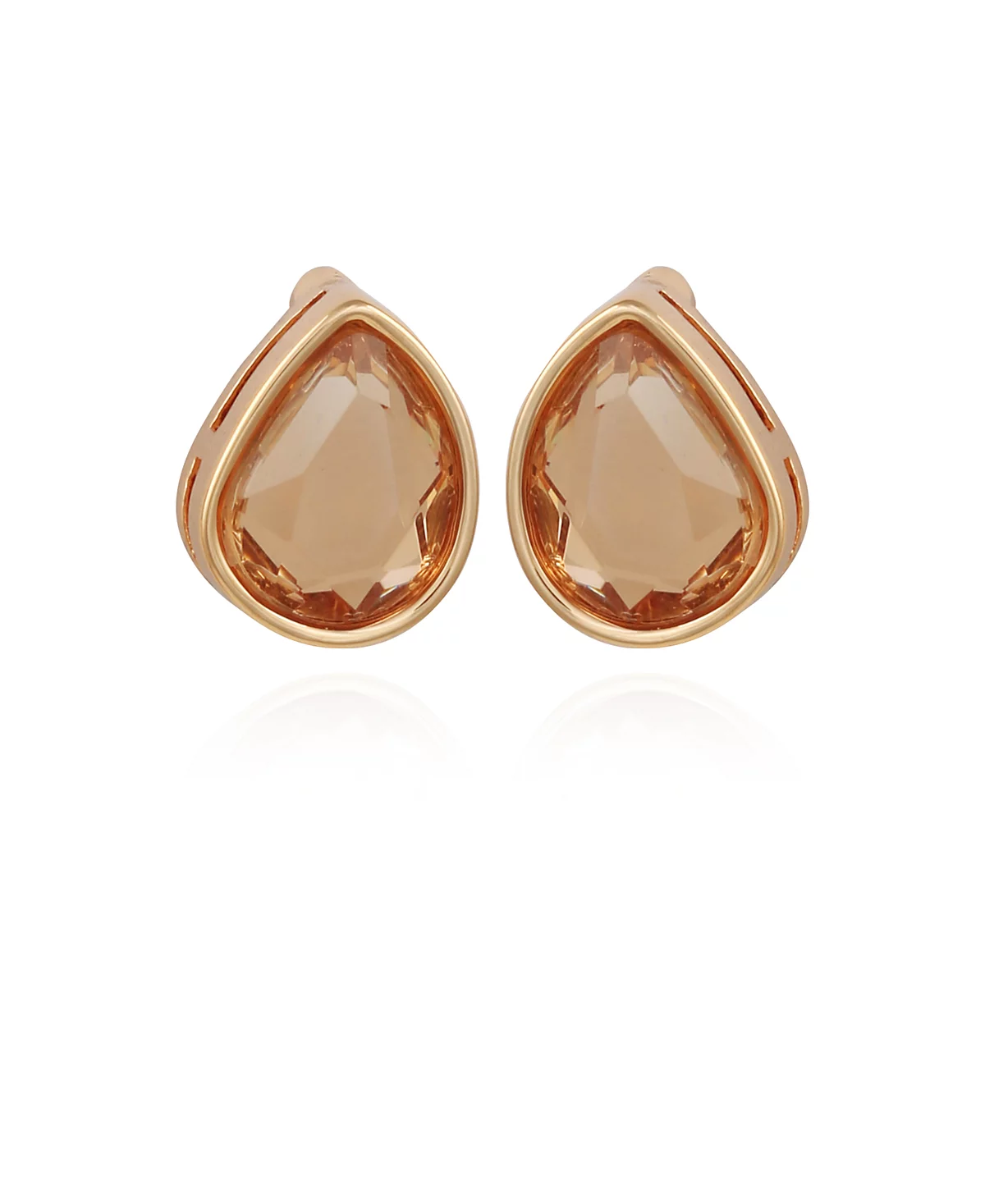 Женские серьги-пуговицы из эпоксидной смолы с топазом T Tahari 5690₽