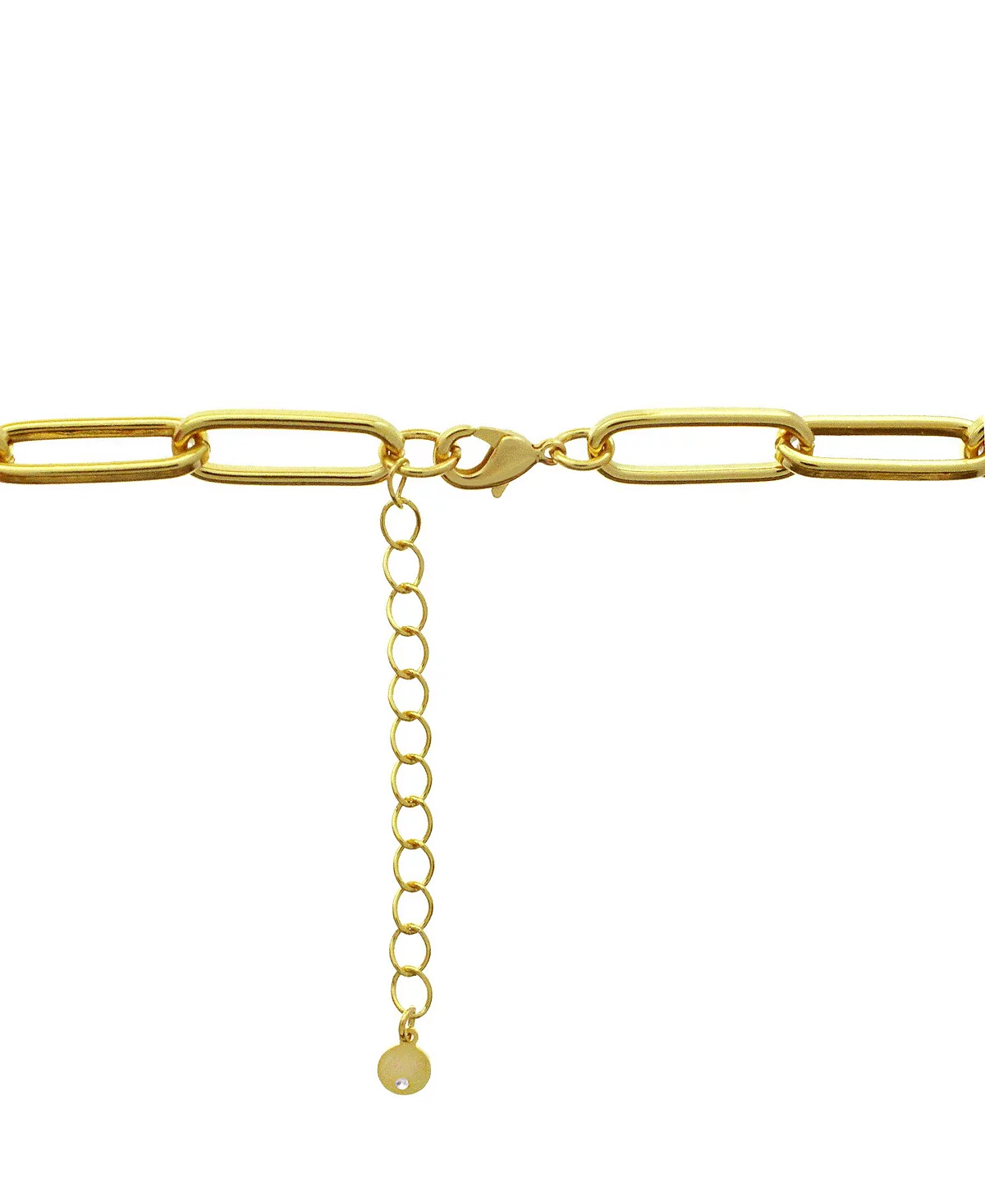 А теперь это удлиненное колье с овальными звеньями диаметром 18 2 позолоченное или посеребренное 7990₽