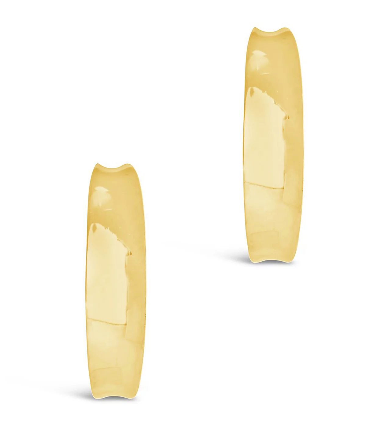 Градуированные серьги-кольца Huggie 9490₽