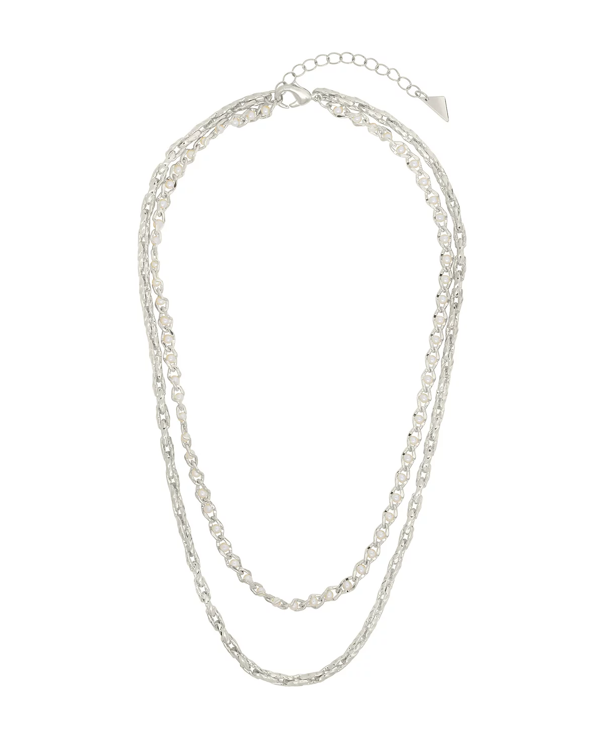 Многослойное ожерелье Sterling Forever Amedea