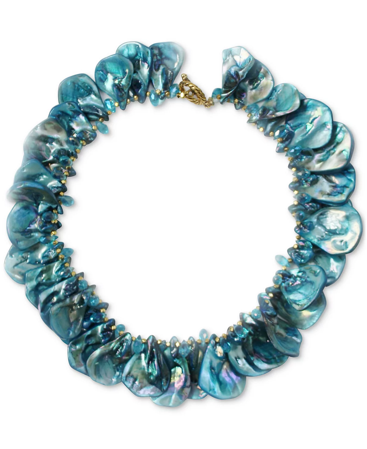 Майкл Гэбриэл создает эффектное ожерелье цвета голубого океана в Карибском круизе