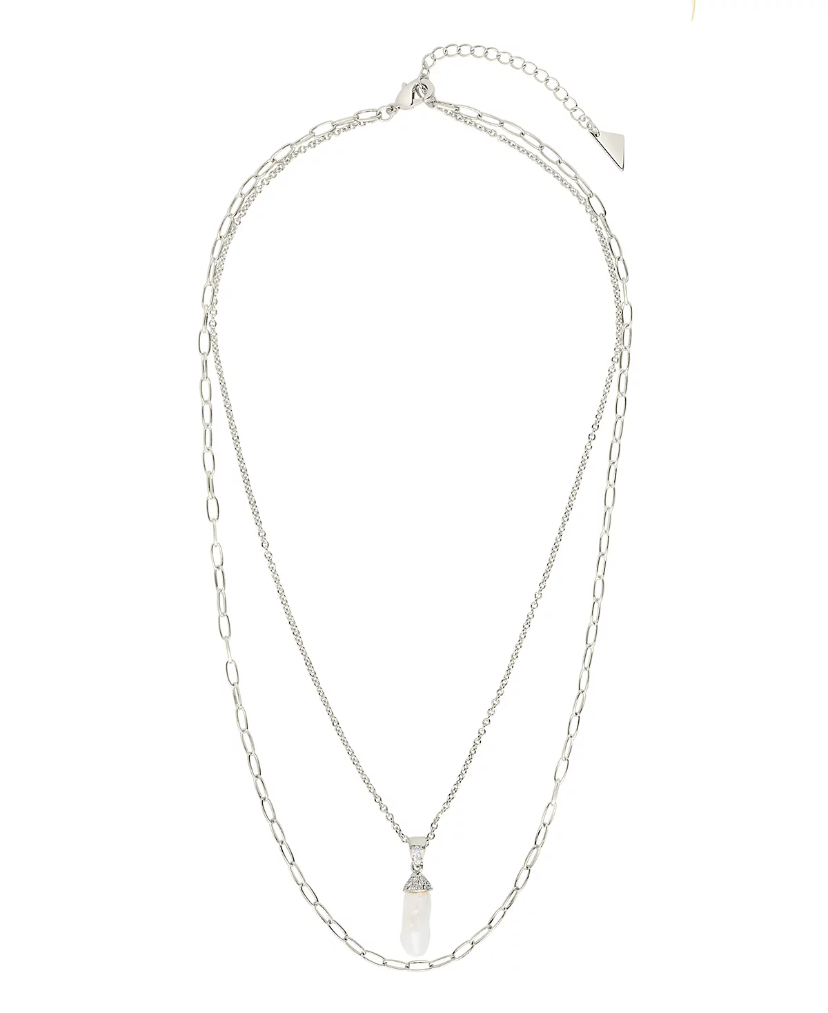 Многослойное ожерелье Нериссы из кубического циркония Sterling Forever 13090₽