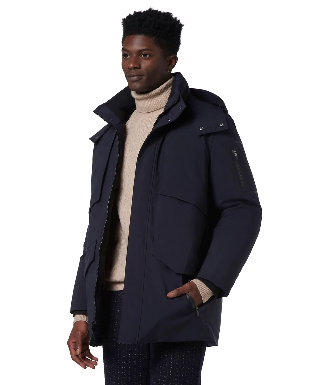 Мужское спортивное пуховое пальто Jolson с наполнителем