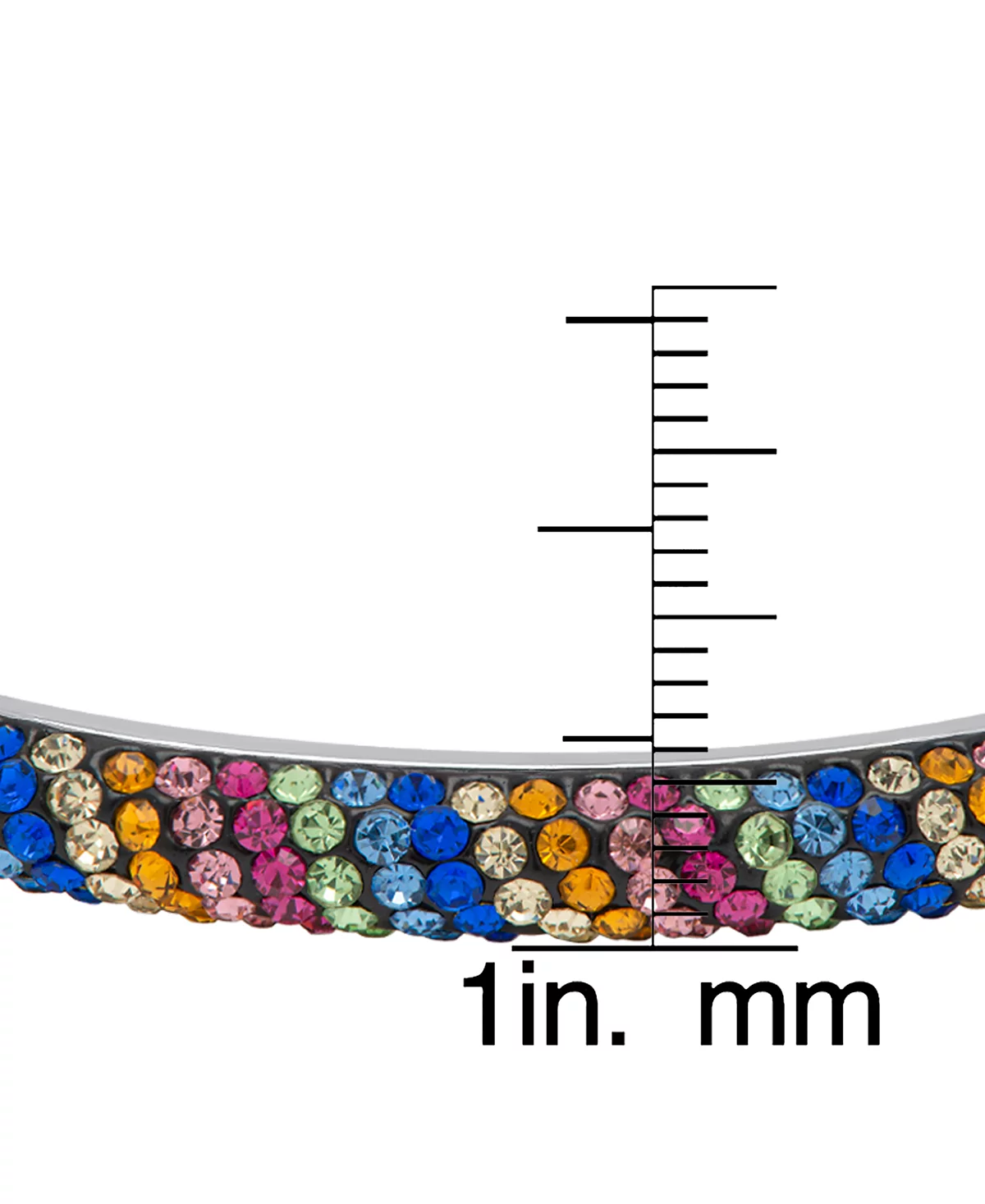 Многоцветный хрустальный браслет Macys 7390₽