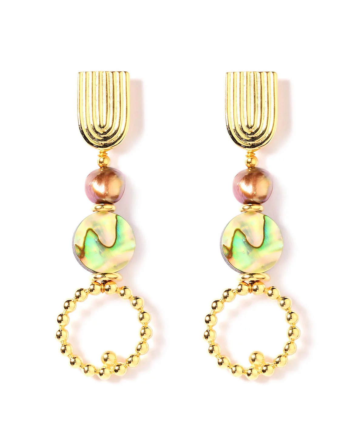 Нектар Нектар Нью-Йоркское спокойствие Серьги-ушки на крючках 35590₽