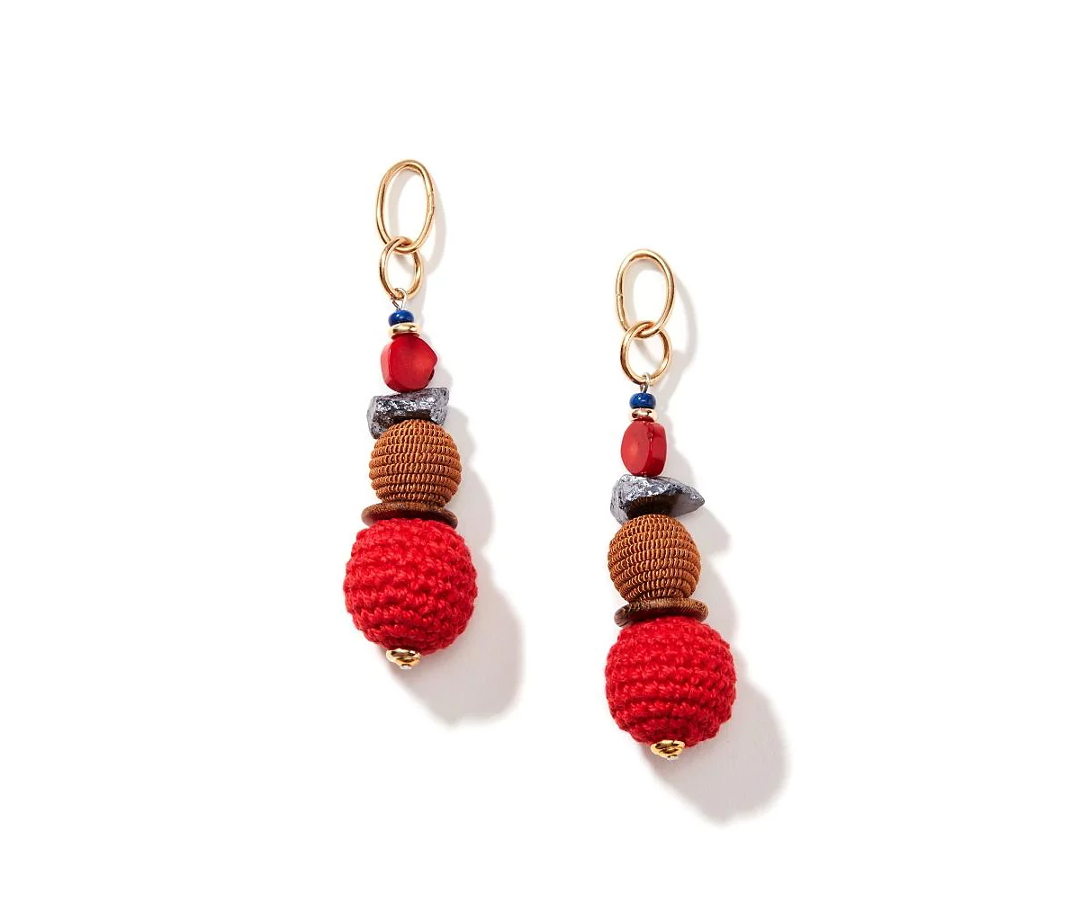 Нектар Нектар Нью-Йоркские серьги на крючках с ярким пиритом