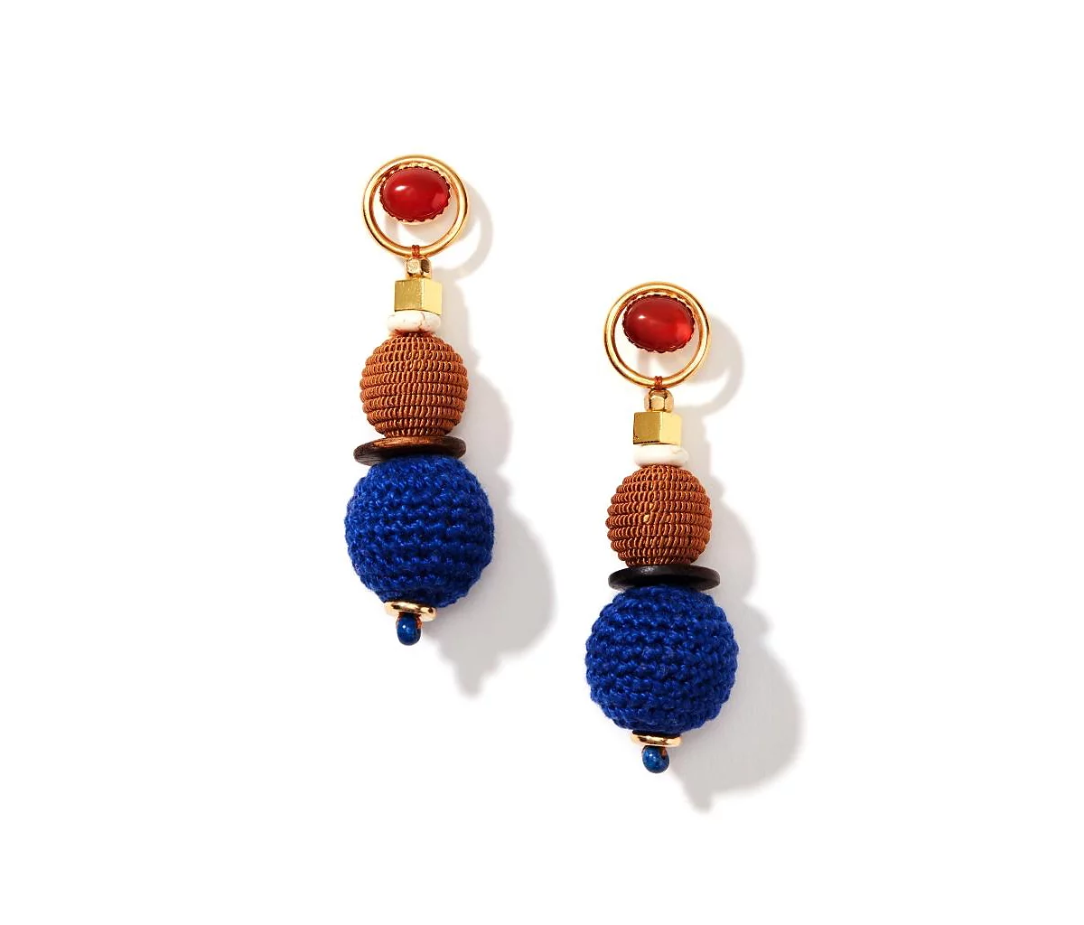 Серьги с драгоценными камнями Nectar Nectar New York