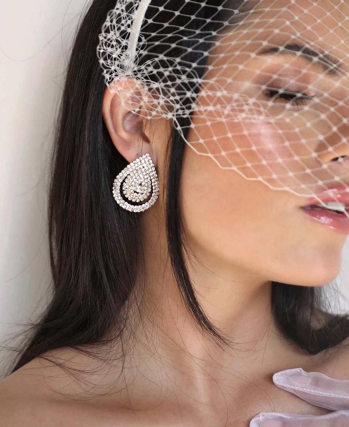 Каплевидные заклепки ETTIKA Sparkle с покрытием из 18-каратного золота