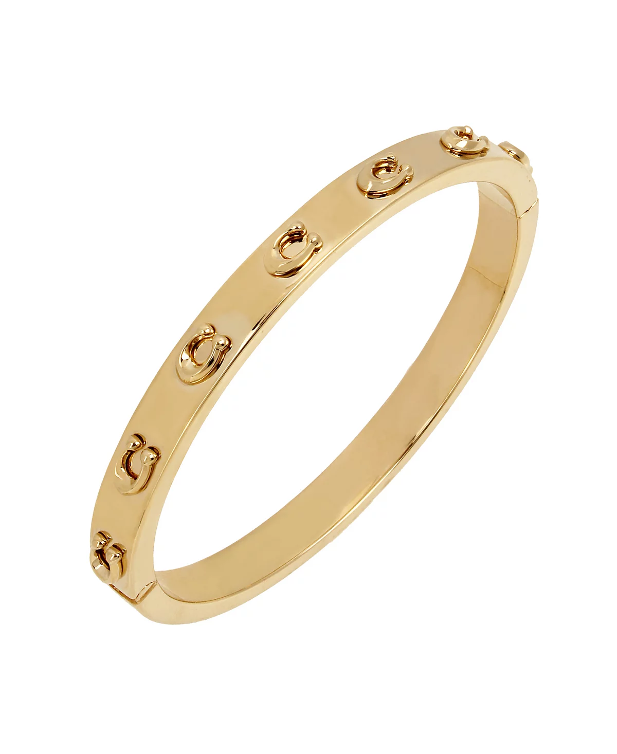 Фирменный браслет COACH C-образной формы на петлях 18090₽