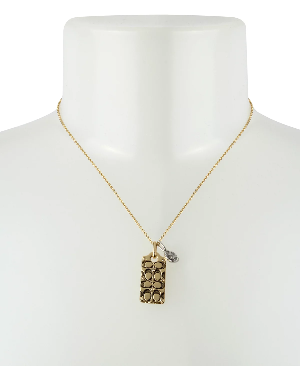 Тренер стеганый с бирка кулон ожерелье 18090₽