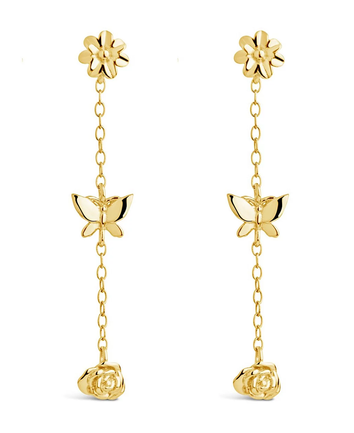 Женские серьги-капли Sterling Forever из чистого серебра Into The Garden 12890₽