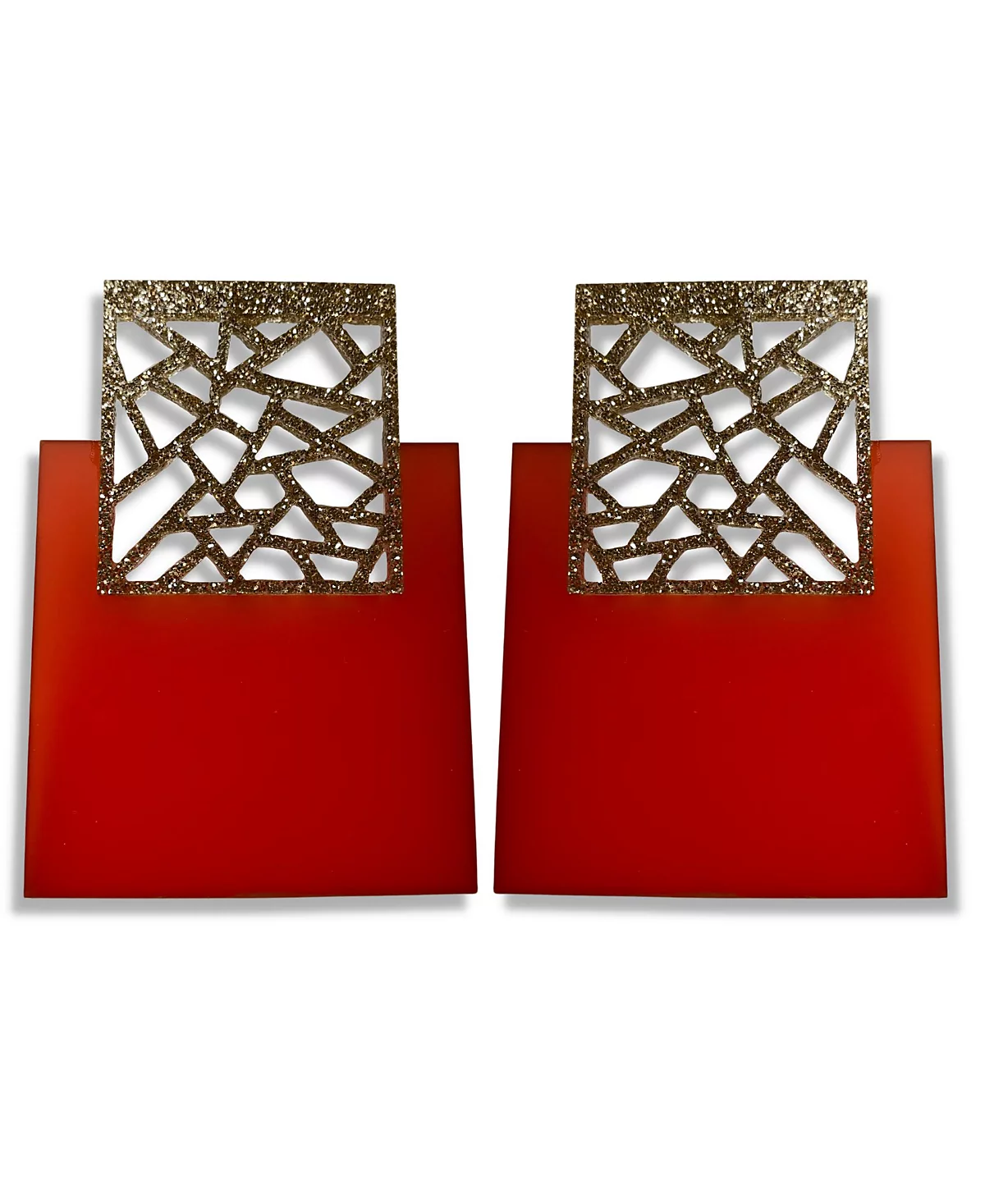 Шикарные серьги-капли в стиле Бриджит Деко