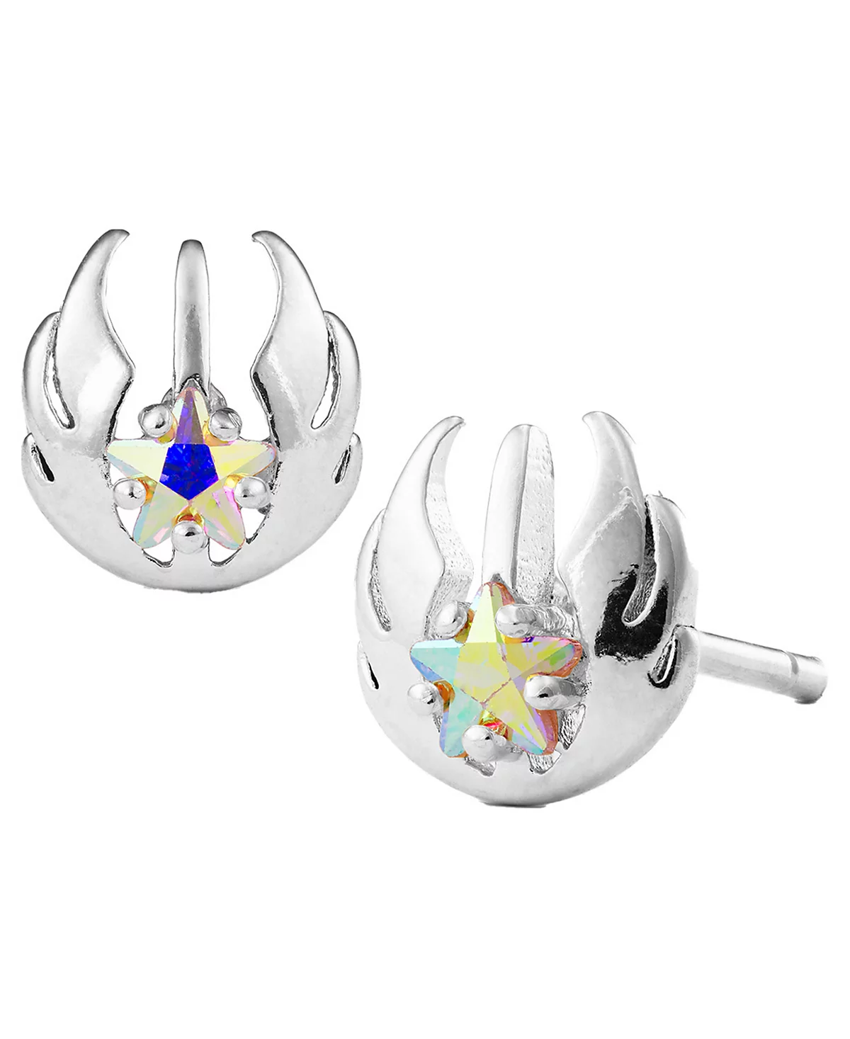 Серьги-гвоздики из ордена джедаев 