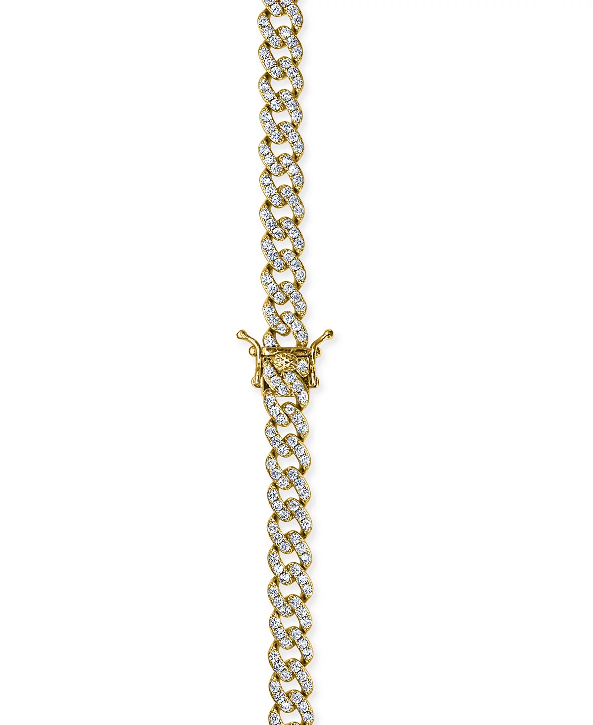 Колье OMA THE LABEL Frosty Link Collection диаметром 9 мм из латуни с позолотой 18 карат, 16 дюймов