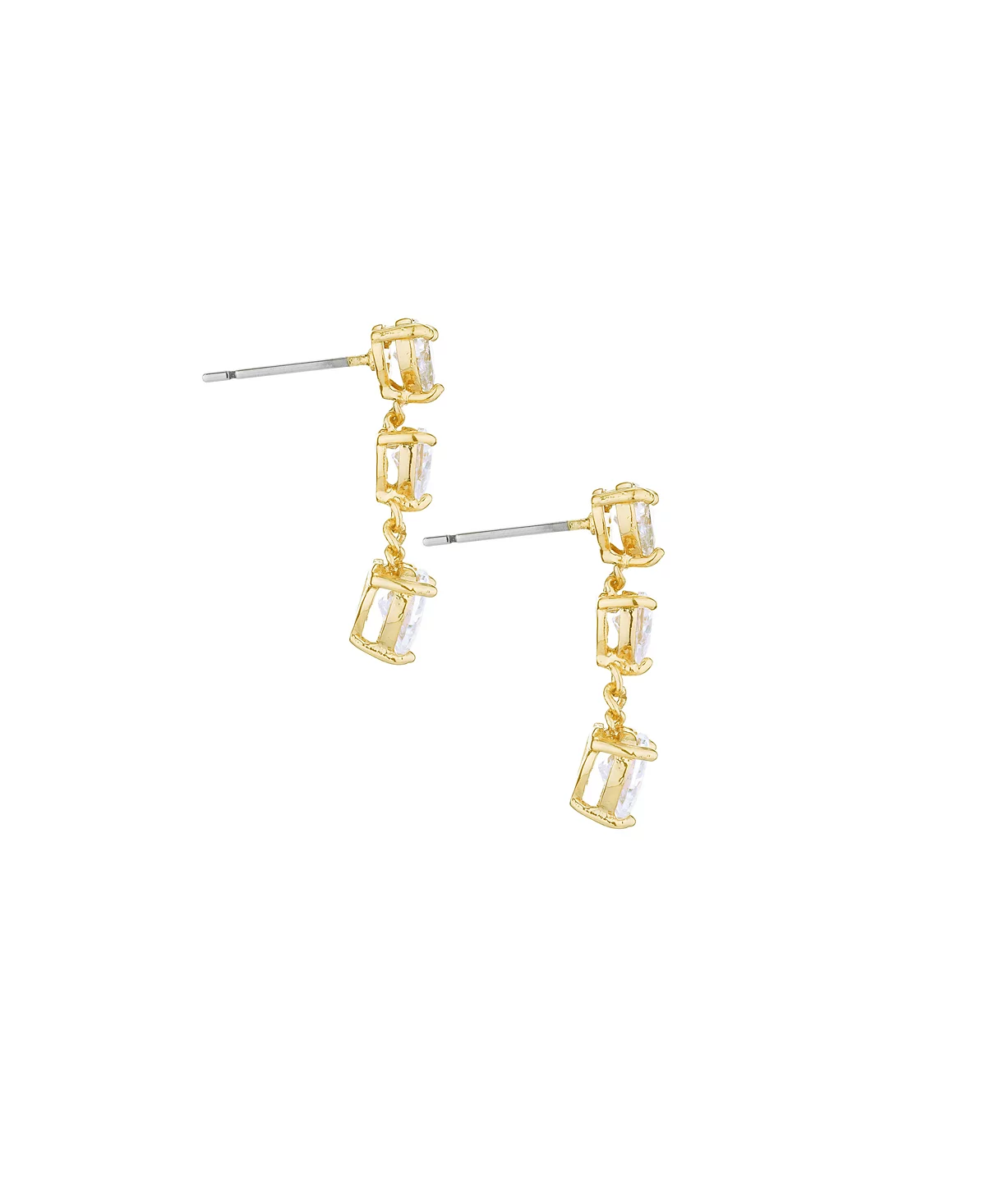 Серьги с кубическим цирконием Ettika Queen of Hearts 8590₽