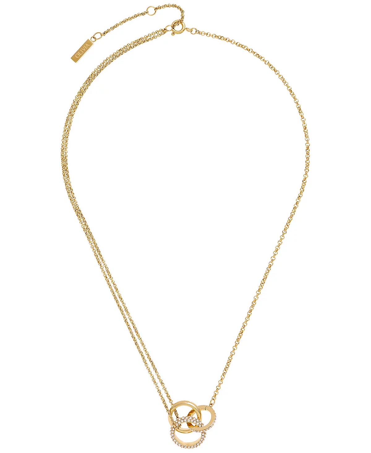 Колье из хрусталя Olivia Burton с позолотой 18 Карат 23090₽