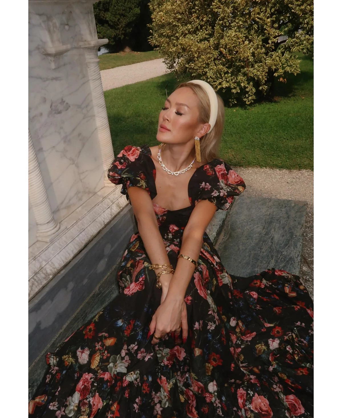 Теннисное ожерелье Heymaeve из латуни с покрытием из 18-каратного золота