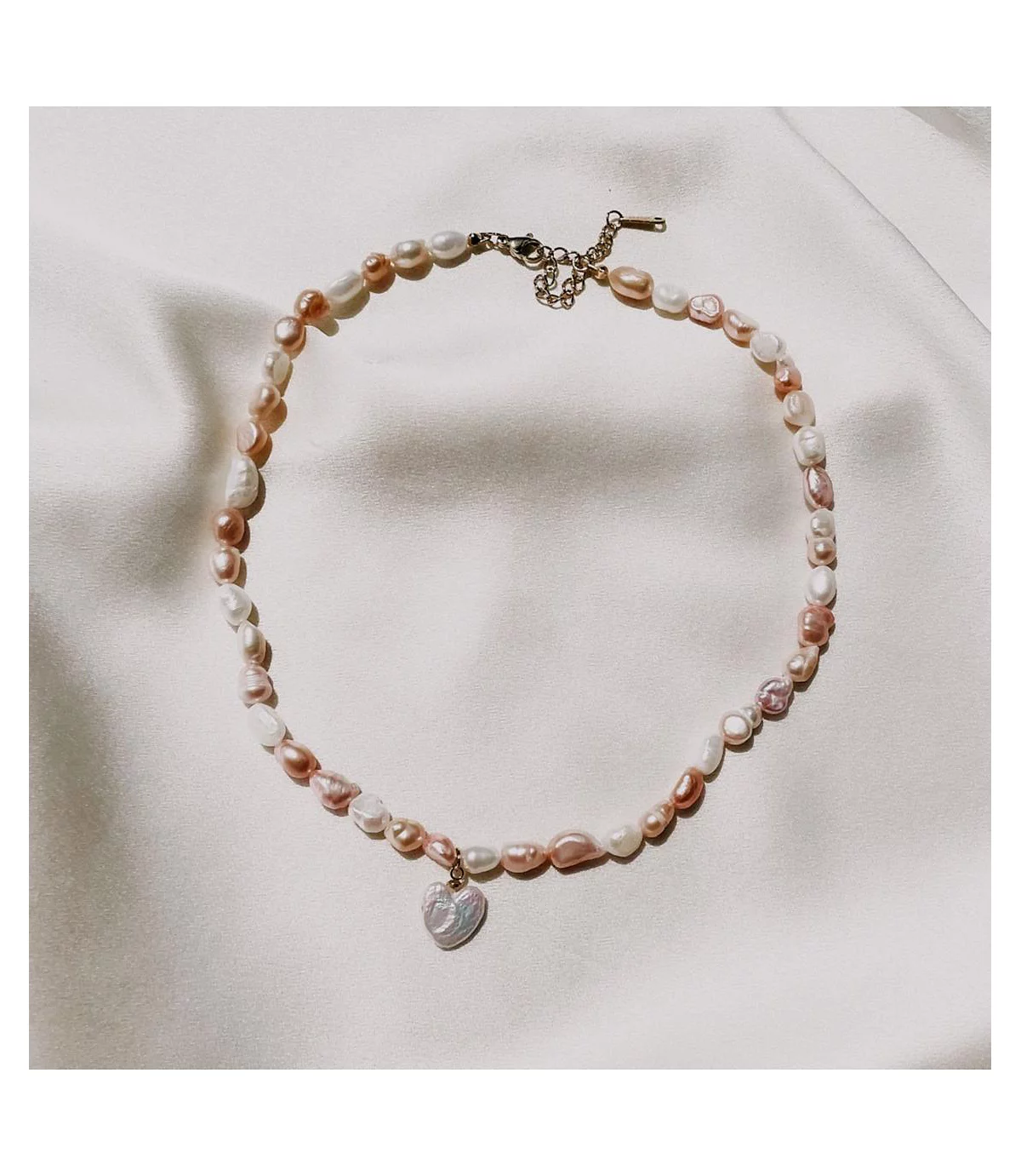 Романтическое ожерелье из пресноводного жемчуга Heymaeve