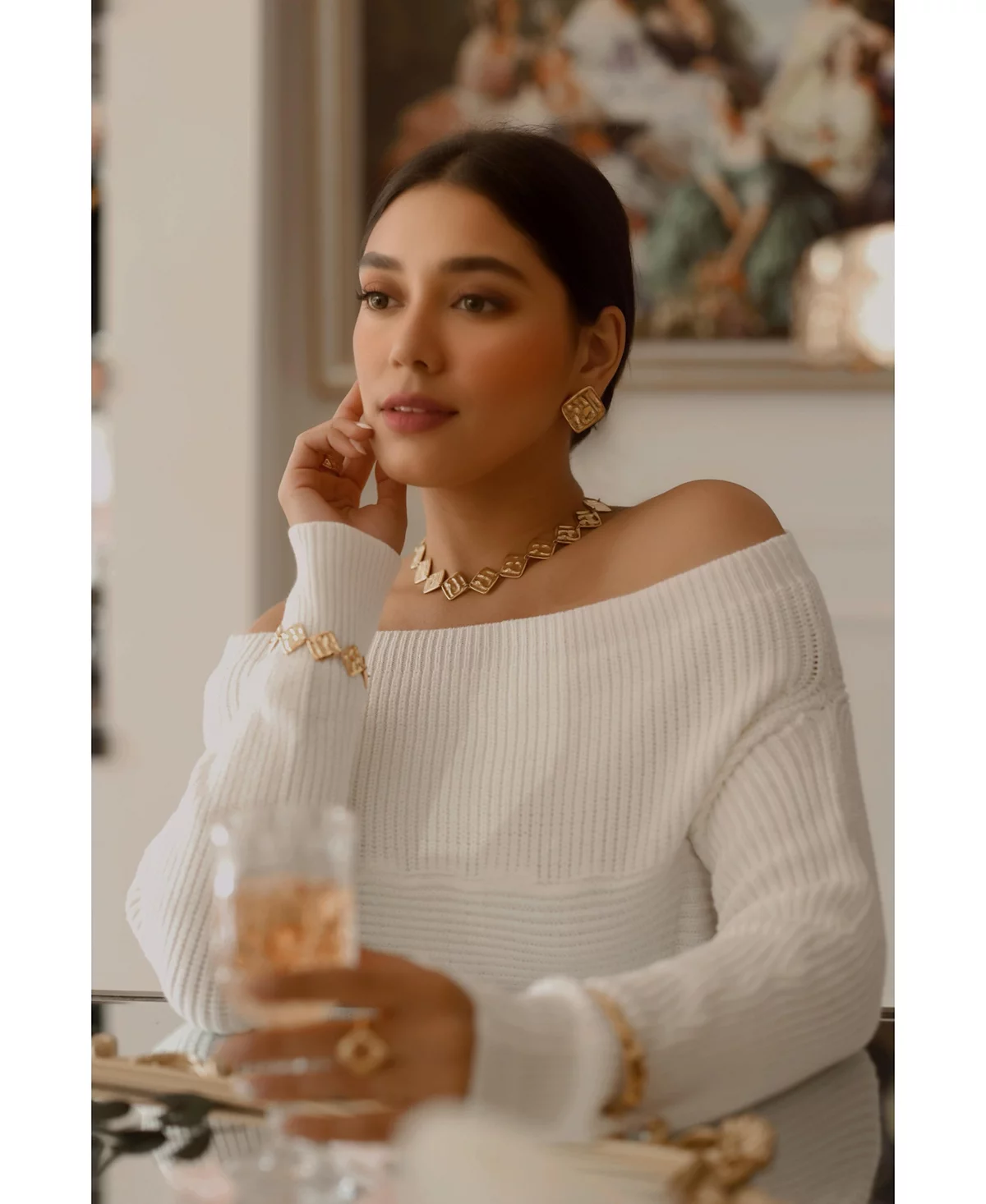 Классические серьги Heymaeve из нержавеющей стали с покрытием из 18-каратного золота