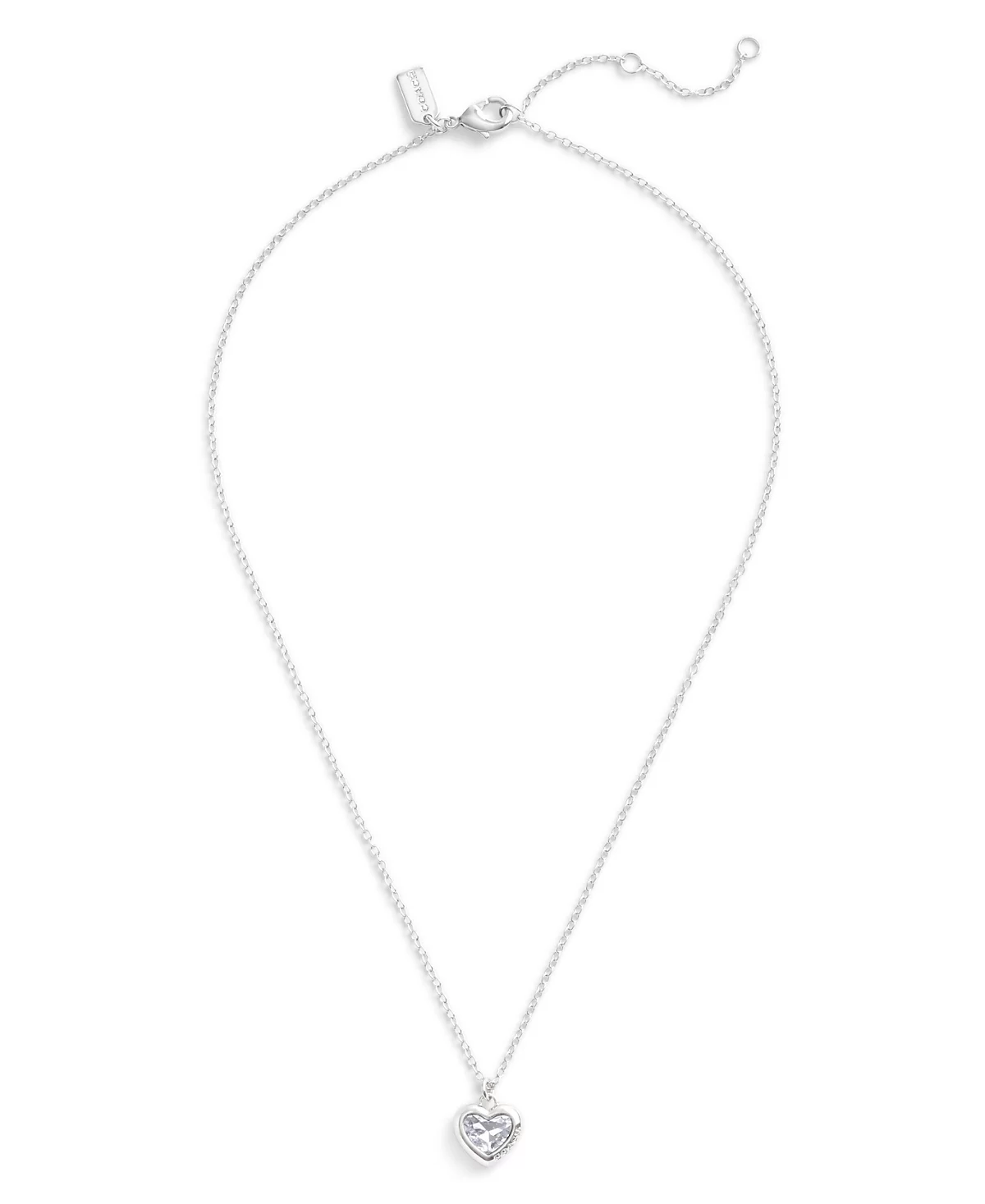 Ожерелье с подвеской в виде сердца из искусственного камня COACH 16190₽