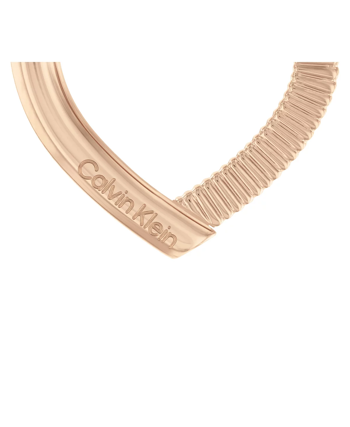 Женские серьги-сердечки из нержавеющей стали Calvin Klein