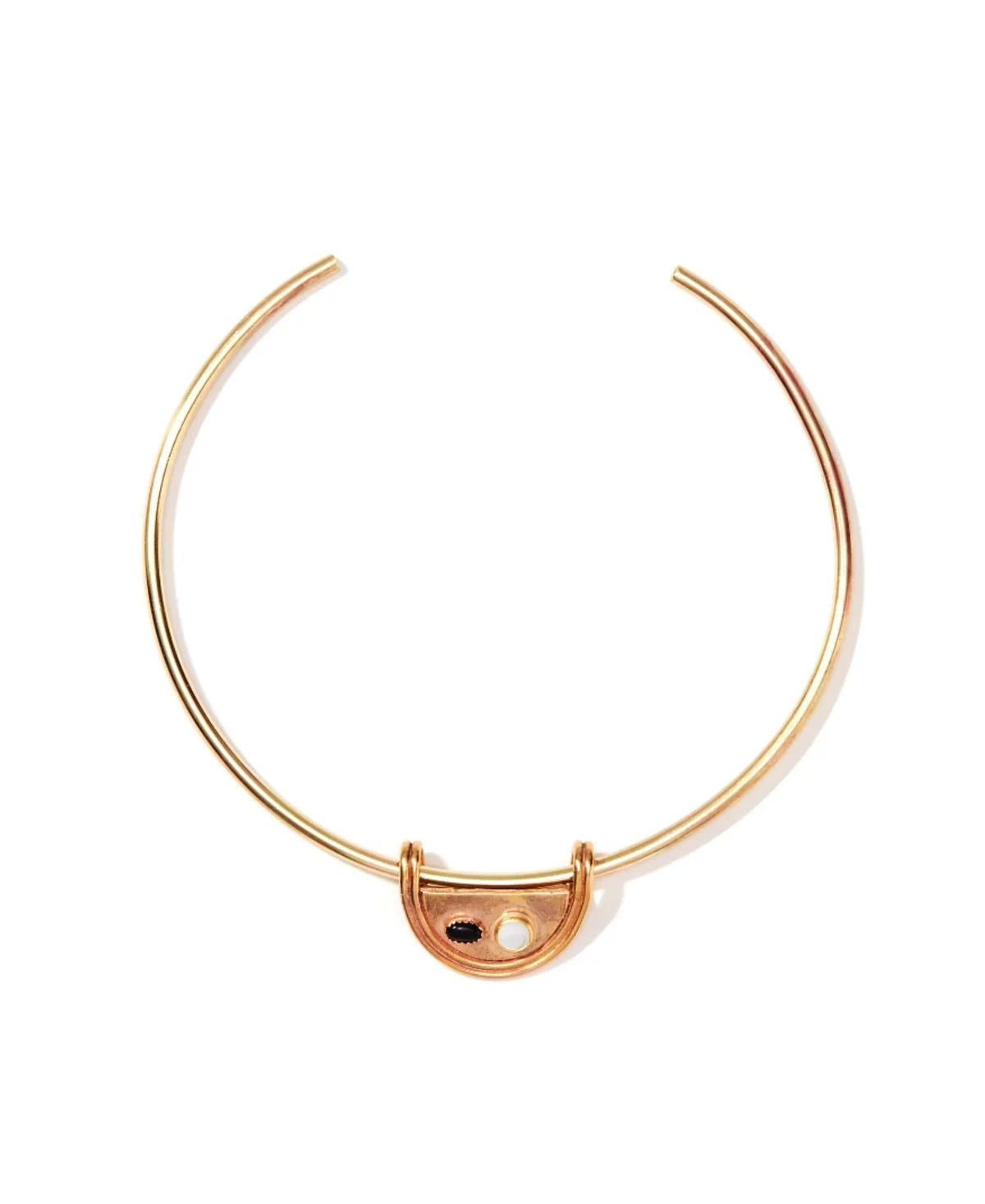 Колье-чокер Nectar Nectar New York с перламутром и черным агатом