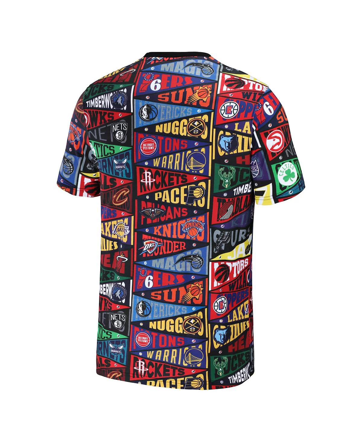 Мужская футболка NBA x Staple Black с вымпелом всех команд 6890₽