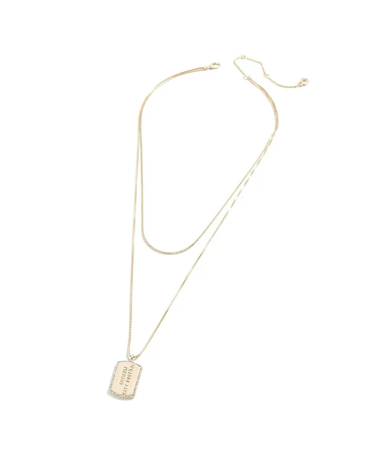 Женская ОДЕЖДА от Erin Andrews x Baublebar Ожерелье с золотым жетоном New York Jets 6690₽