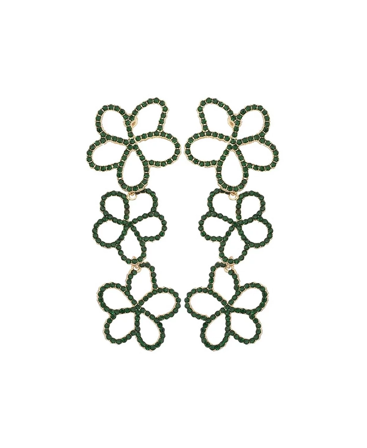 Аксессуар -серьги-капли Concierge Pave Posey