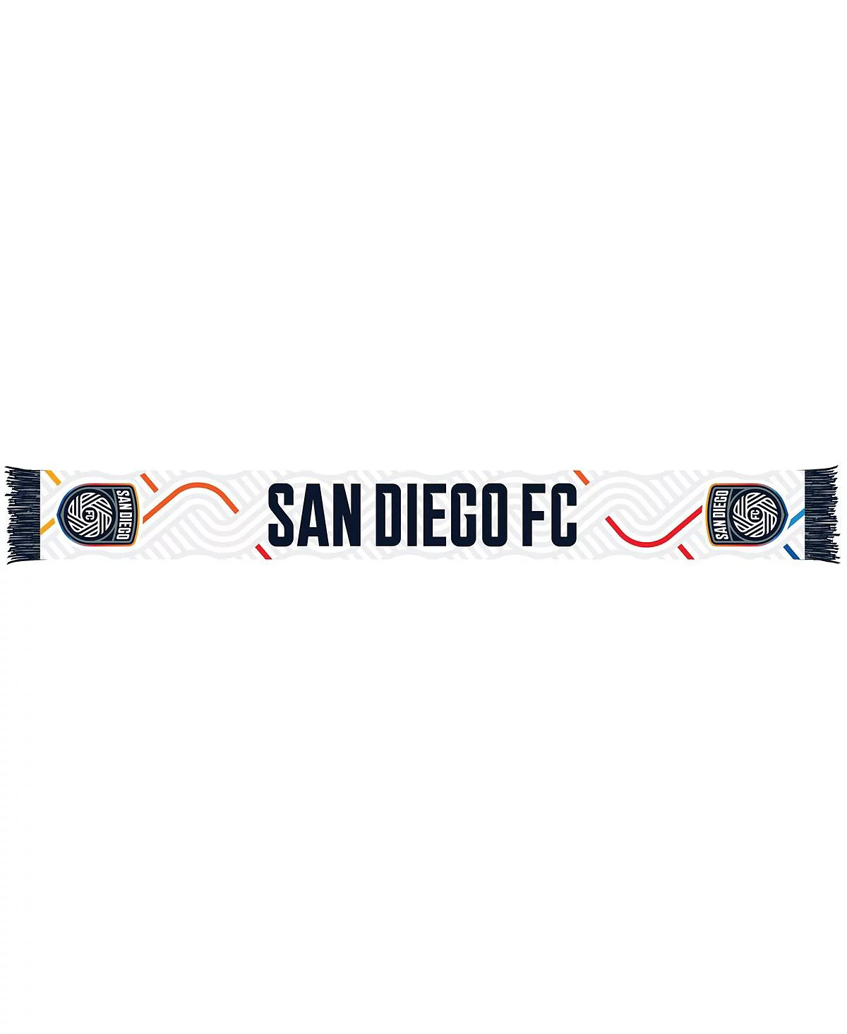 Мужские и женские шарфы с круглым вырезом синий летний шарф цвета футбольного клуба Сан-Диего 6690₽