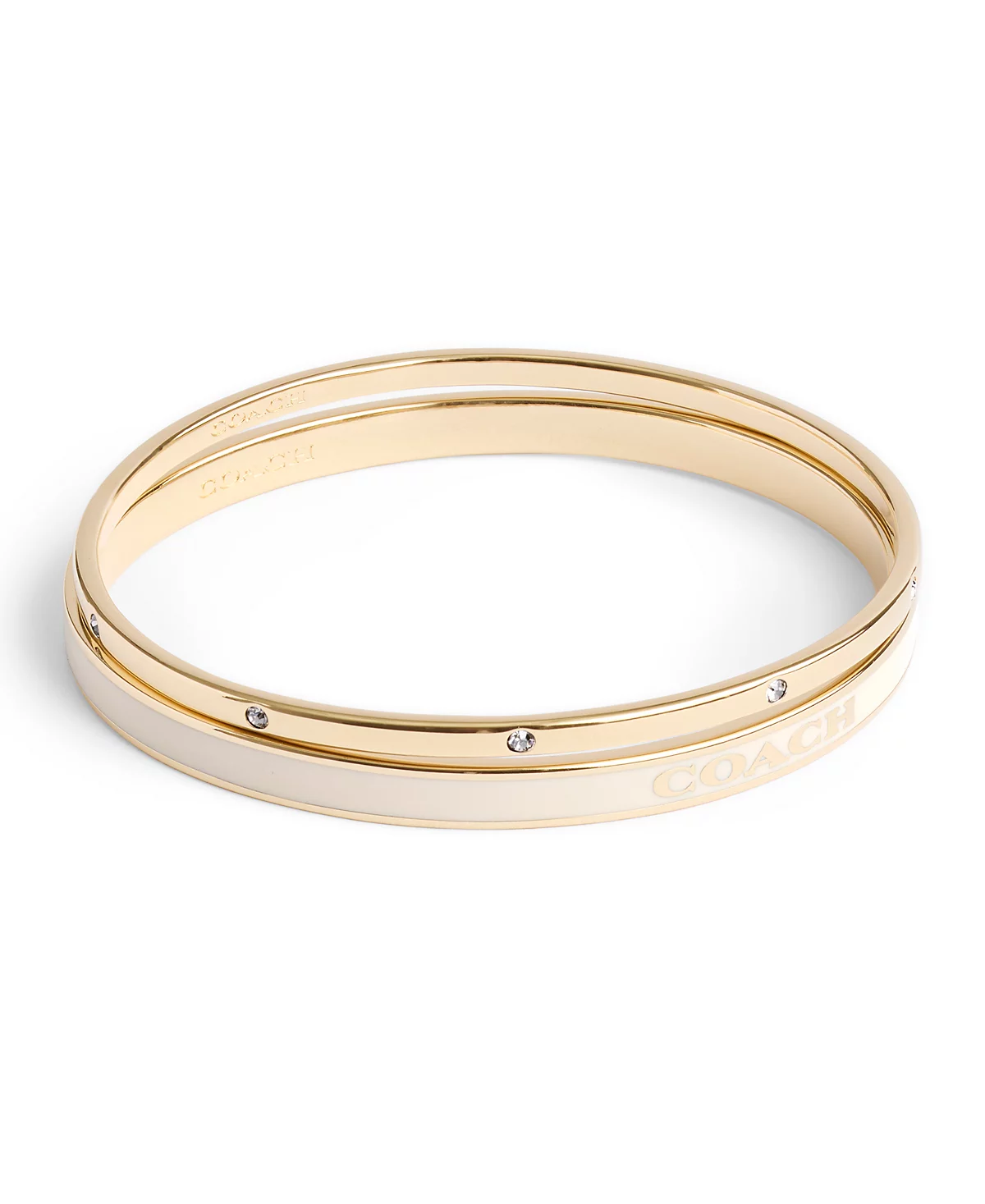 Фирменный браслет с эмалью из искусственного камня Coach Набор браслетов с эмалью Coach 12690₽