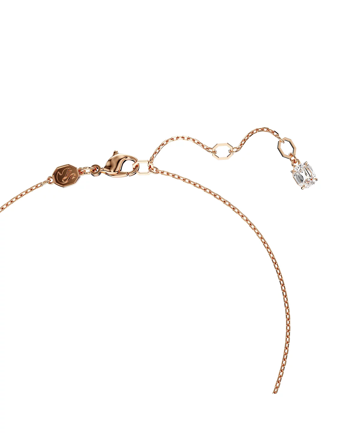 Ожерелье с подвеской Idyllia Y в виде ракушки Swarovski, белого и розового золота