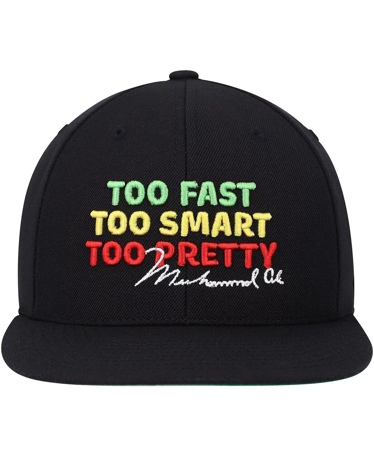 Мужская и женская одежда претендентов Черная шляпа Muhammad Ali Too Pretty Snapback