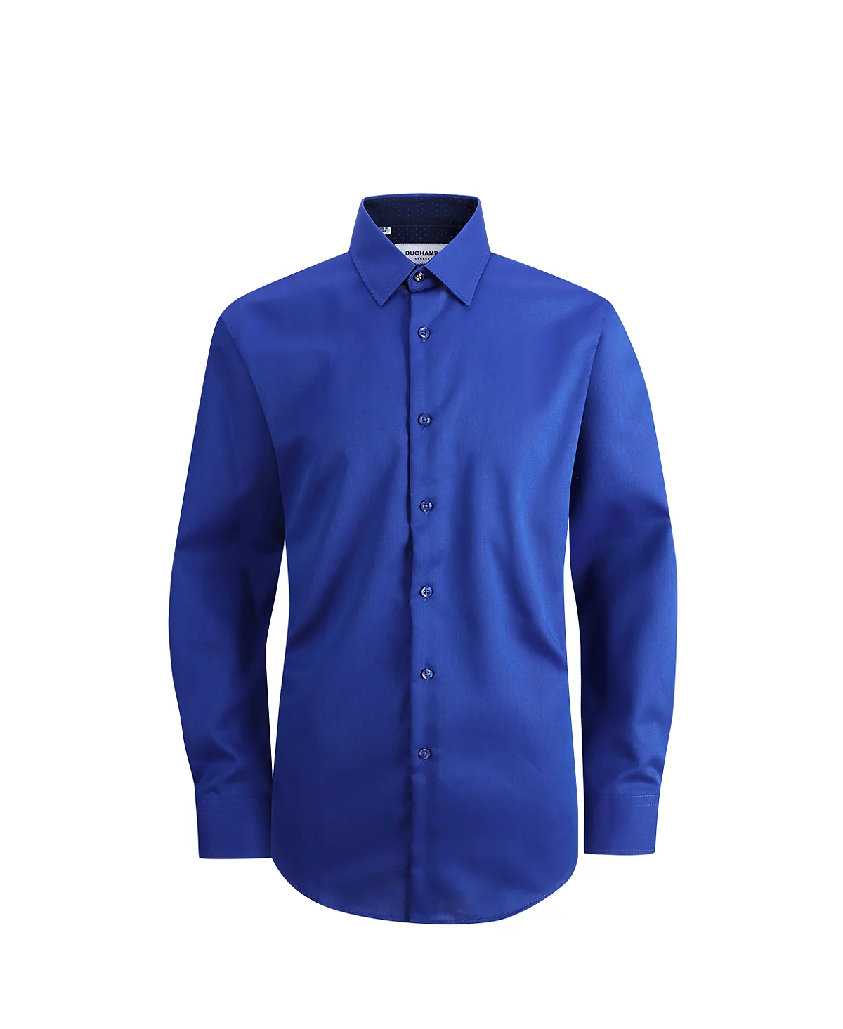 Мужская однотонная рубашка Duchamp London